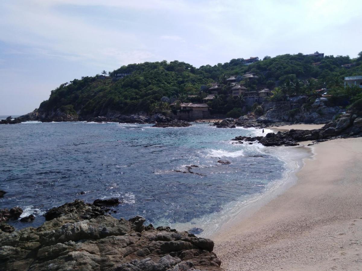 Gloria'S Hotel Estacahuite Bagian luar foto